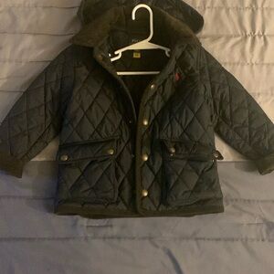 Ralph Lauren Kids Black Quilted Jacket